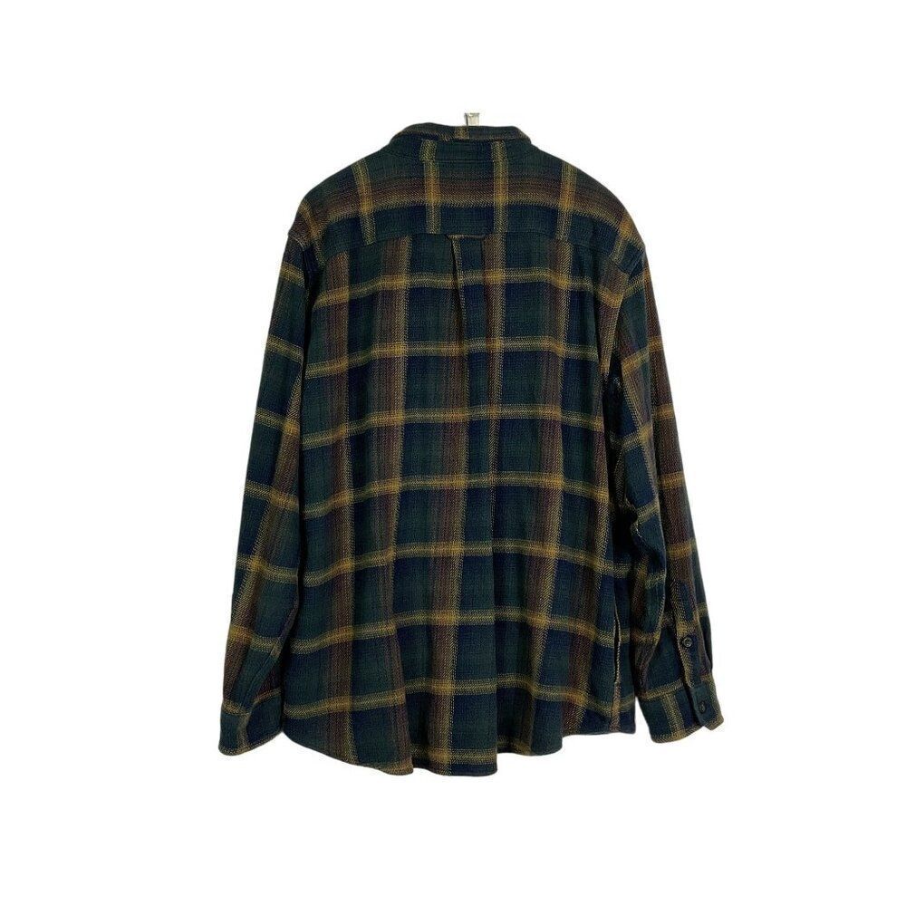 Orvis Men's Classic Collection Plaid Flannel Button-Up Shirt/Shacket w/Pockets - Picture 5 of 12